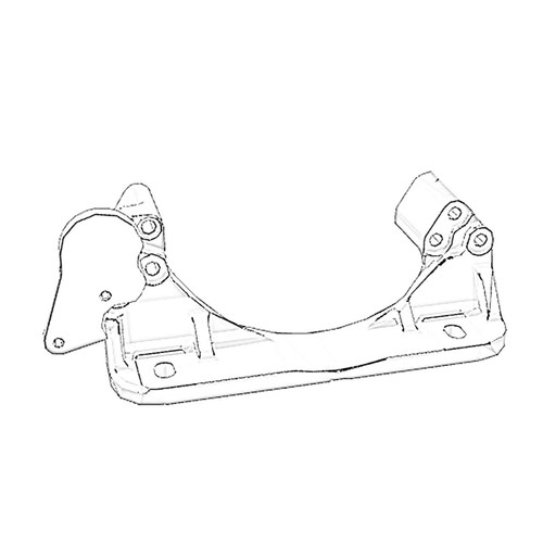 ONAN 3103508 - SUPPORT FRONT ENGINE ONAN/CUMMINS - Original OEM part