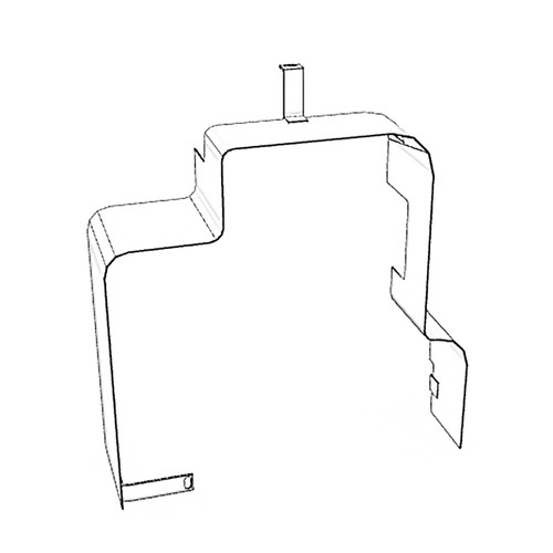 ONAN 3165778 - SUPPORT FRONT ENGINE ONAN/CUMMINS - Original OEM part