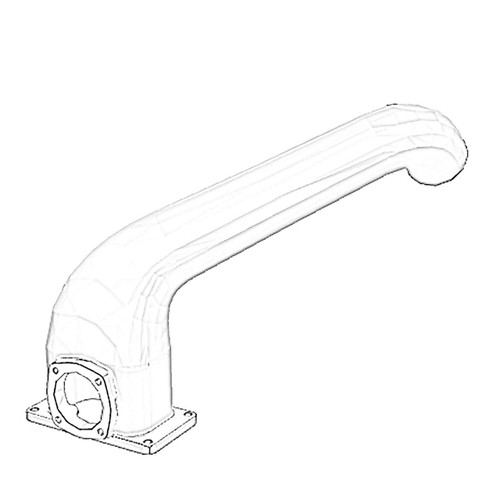 ONAN 3418722 - CONNECTION AIR CROSSOVER ONAN/CUMMINS - Original OEM part