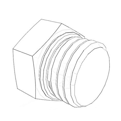 ONAN 3420820 - PLUG PIPE ONAN/CUMMINS - Original OEM part