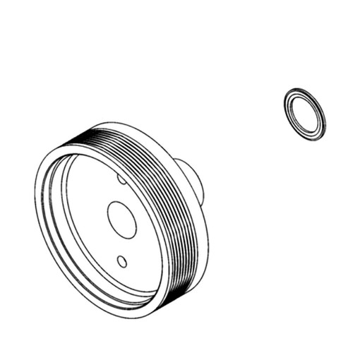 ONAN 3628937 - PULLEY ACCESSORY DRIVE ONAN/CUMMINS - Original OEM part