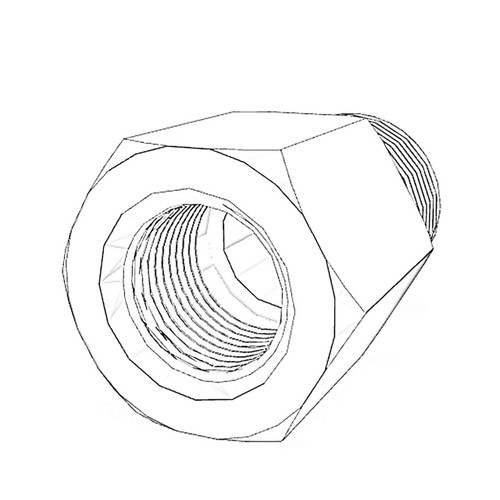 ONAN 3655393 - BUSHING REDUCING PIPE ONAN/CUMMINS - Original OEM part