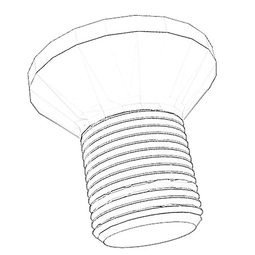 ONAN 3695852 - SCREW FLAT HEAD CAP ONAN/CUMMINS - Original OEM part