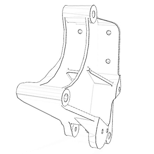 ONAN 3958966 - SUPPORT ALTERNATOR ONAN/CUMMINS - Original OEM part