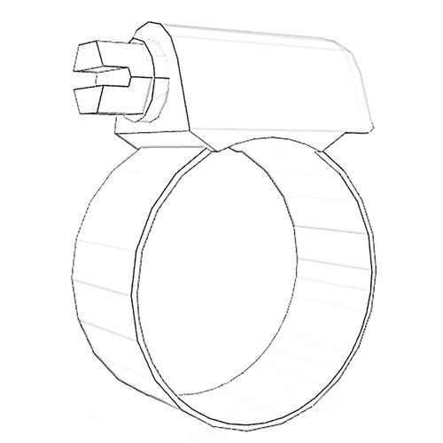 ONAN 3963720 - CLAMP HOSE ONAN/CUMMINS - Original OEM part