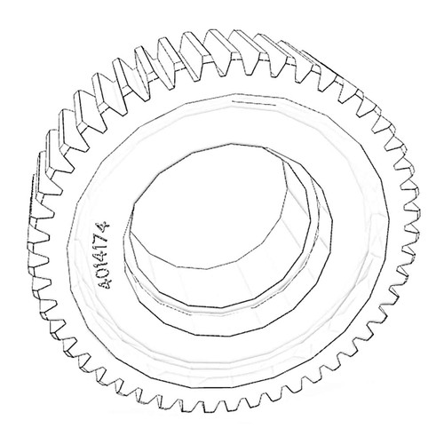 ONAN 4014174 - GEAR LUBRICATING OIL PUMP ONAN/CUMMINS - Original OEM part