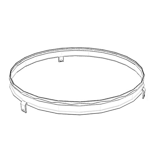 ONAN 4061451 - SHROUD ENGINE COOLING FAN ONAN/CUMMINS - Original OEM part