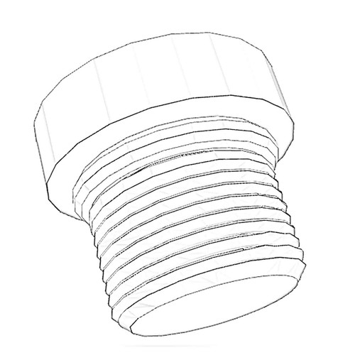 ONAN 4332470 - PLUG THREADED ONAN/CUMMINS - Original OEM part