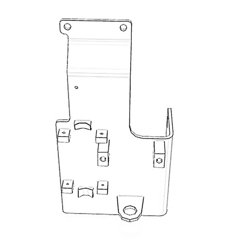 ONAN 4357348 - BRACKET FUEL PLUMBING ONAN/CUMMINS - Original OEM part