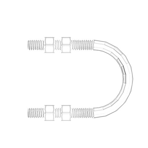 ONAN 4373027 - CLAMP U BOLT ONAN/CUMMINS - Original OEM part