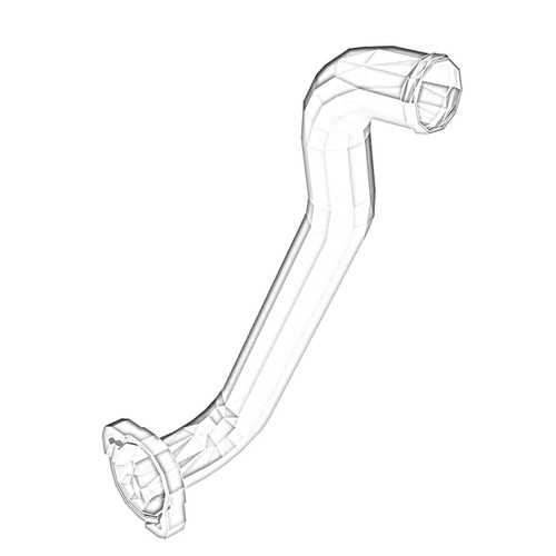 ONAN 4386653 - TUBE EXHAUST OUTLET ONAN/CUMMINS - Original OEM part