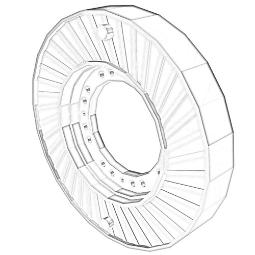 ONAN 4392105 - DAMPER VISCOUS VIBRATION ONAN/CUMMINS - Original OEM part