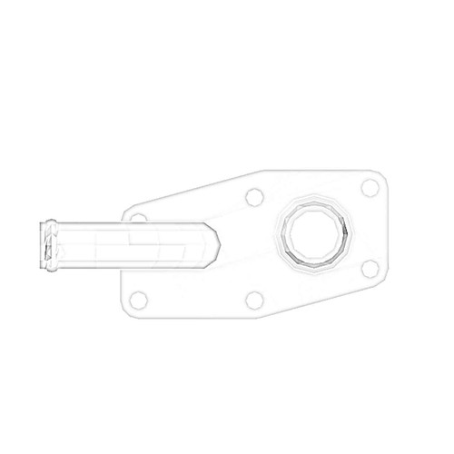 ONAN 4987277 - CONNECTION WATER OUTLET ONAN/CUMMINS - Original OEM part