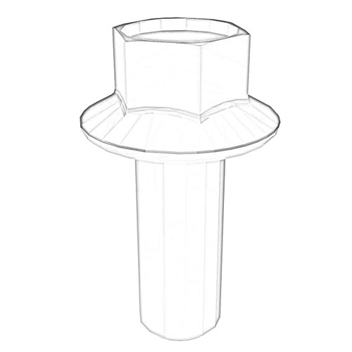 ONAN 4993207 - SCREW HEX FLANGE HEAD CAP ONAN/CUMMINS - Original OEM part