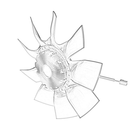 ONAN 4994256 - FAN ENGINE ONAN/CUMMINS - Original OEM part