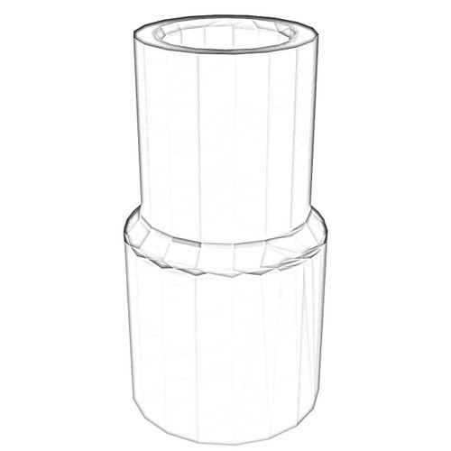 ONAN 5257036 - ADAPTER PLAIN HOSE ONAN/CUMMINS - Original OEM part