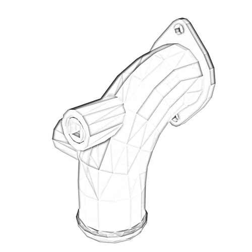 ONAN 5301702 - CONNECTION WATER INLET ONAN/CUMMINS - Original OEM part