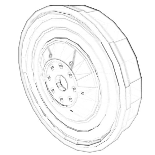 ONAN 5341919 - FLYWHEEL ONAN/CUMMINS - Original OEM part