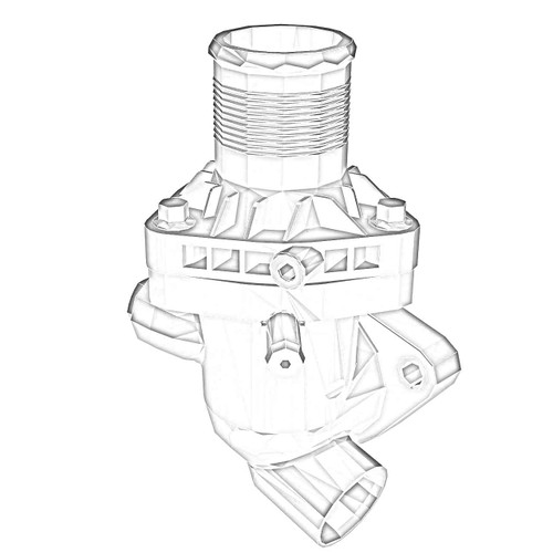 ONAN 5347420 - HOUSING THERMOSTAT ONAN/CUMMINS - Original OEM part
