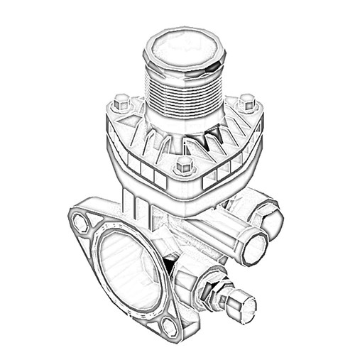 ONAN 5347420 - HOUSING THERMOSTAT ONAN/CUMMINS - Original OEM part