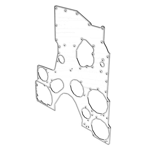 ONAN 5412872 - PLATE GEAR COVER ONAN/CUMMINS - Original OEM part