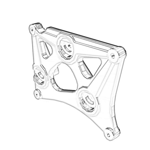 ONAN 5485493 - SUPPORT ETR CNT MODULE ONAN/CUMMINS - Original OEM part