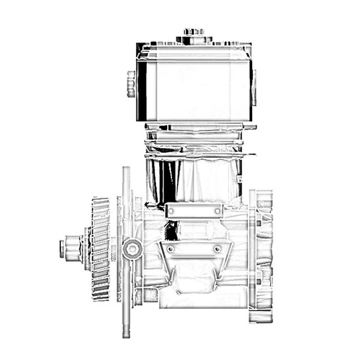 ONAN 5529681 - COMPRESSOR AIR ONAN/CUMMINS - Original OEM part
