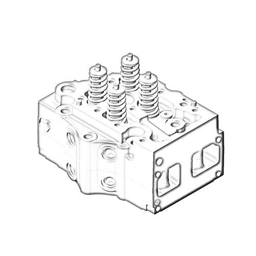 ONAN 5538441 - HEAD CYLINDER ONAN/CUMMINS - Original OEM part