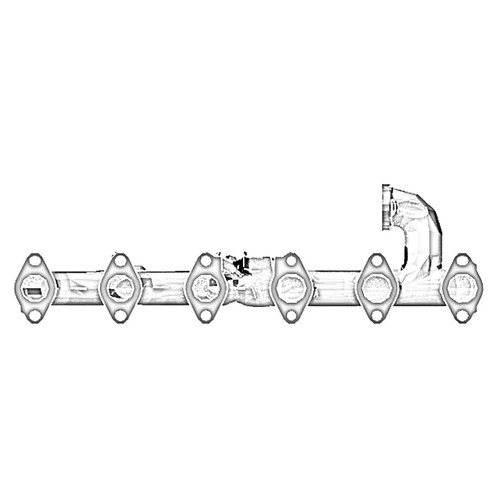 ONAN 5564147 - MANIFOLD EXHAUST ONAN/CUMMINS - Original OEM part