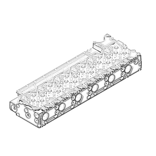 ONAN 5569672 - HEAD CYLINDER ONAN/CUMMINS - Original OEM part