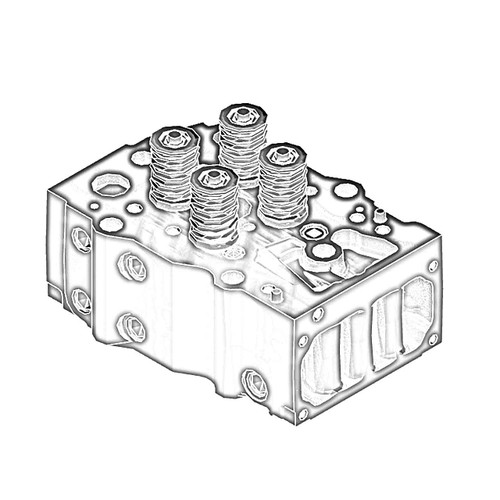 ONAN 5581144 - HEAD CYLINDER ONAN/CUMMINS - Original OEM part