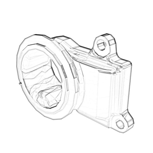 ONAN 5583848 - CONNECTION EXHAUST OUTLET ONAN/CUMMINS - Original OEM part