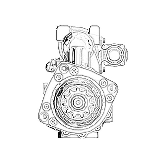 ONAN 5658197 - MOTOR STARTING ONAN/CUMMINS - Original OEM part