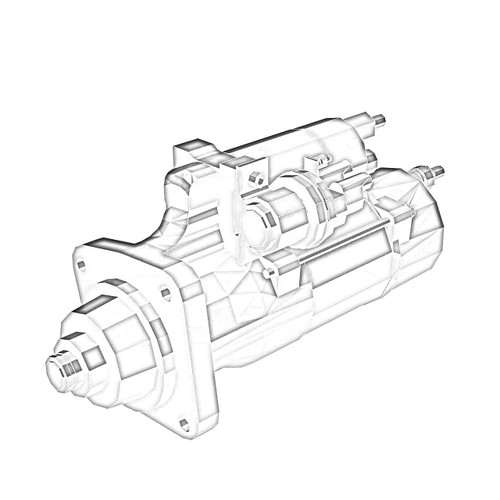 ONAN 5713558 - MOTOR STARTING ONAN/CUMMINS - Original OEM part
