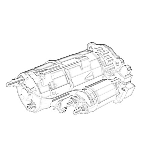 ONAN 6312439 - MOTOR STARTING ONAN/CUMMINS - Original OEM part