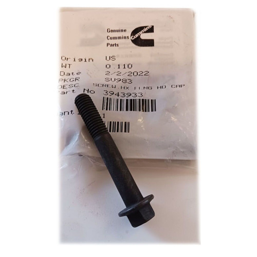 CUMMINS 3943933 - SCREW HEX FLANGE HEAD CAP-IMAGE4 CUMMINS 3943933 - SCREW HEX FLANGE HEAD CAP-IMAGE4