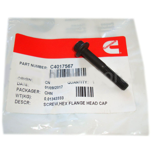 CUMMINS 4017567 - SCREW HEX FLANGE HEAD CAP -IMAGE3 CUMMINS 4017567 - SCREW HEX FLANGE HEAD CAP -IMAGE3
