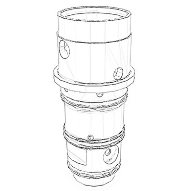 ONAN 4307427 - ADAPTER INJECTOR ONAN/CUMMINS - Original OEM part ...