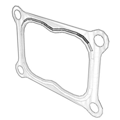 ONAN 5582063 - GASKET TURBOCHARGER ONAN/CUMMINS - Original OEM part ...
