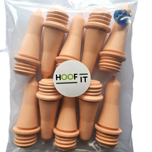 Peach Calf Teat pack of 10