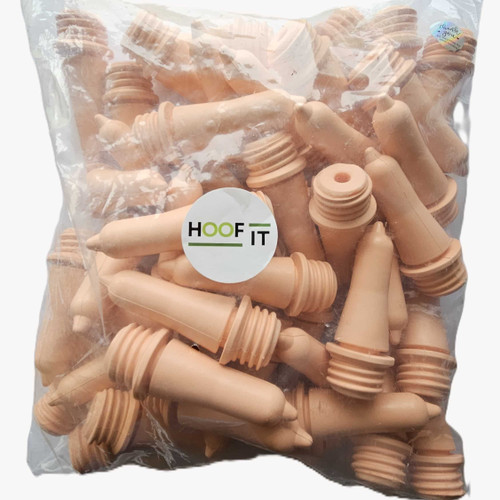 Peach Calf Teat pack of 50