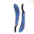 Hoof It Blue Handle Hoof Knife – Left Hand, Black Blade, J2 Stainless Steel