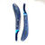 Hoof It Blue Handle Hoof Knife – Left Hand, Blue Blade, J2 Stainless Steel