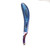 Hoof It Blue Handle Hoof Knife – Right Hand, Rainbow Blade, J2 Stainless Steel