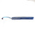 Hoof It Blue Handle Hoof Knife – Left Hand, Rainbow Blade, J2 Stainless Steel