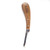 Hoof It Walnut Handle Hoof Knife – Right Hand, Narrow Blade, J2 Stainless Steel
