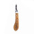 Hoof It Wooden Handle hoof Knife – Left Hand, J2 Stainless Steel