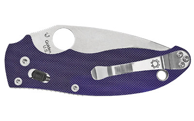 SPYDERCO MANIX 2 G-10 DARK BLUE