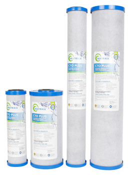 Matrikx CTO Plus 1 Micron Carbon Block Filters Matrikx CTO Plus 1 Micron Carbon Block Filters
