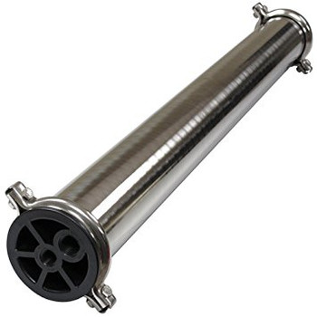 MH-4040SS.C 4x40 Stainless Steel Membrane Vessel 1/2" Ports (Clamp) MH-4040SS.C 4x40 Stainless Steel Membrane Vessel 1/2" Ports (Clamp)